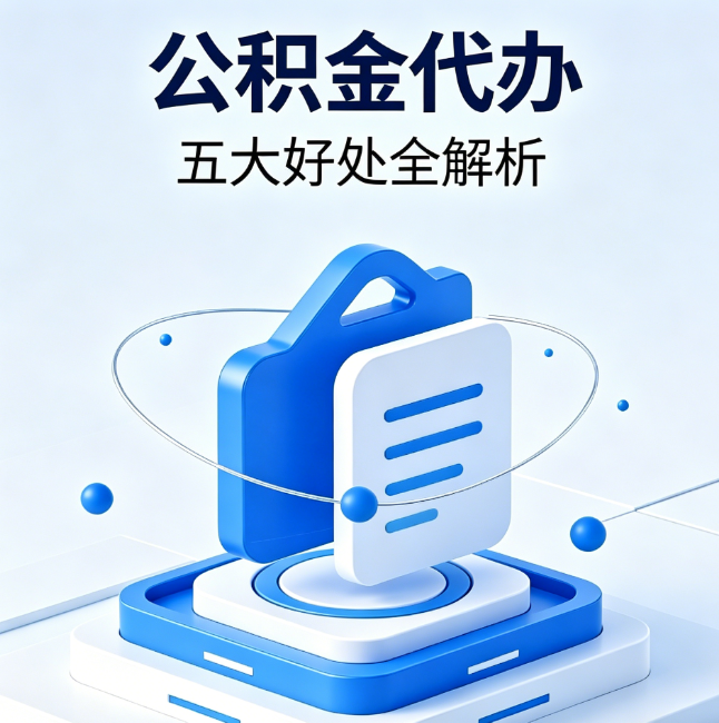 广东公积金代办到底值不值？这5大好处让你少走弯路